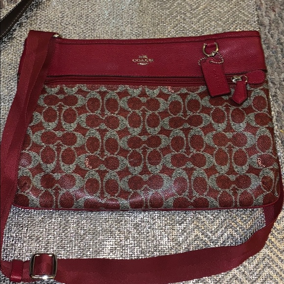 Coach handbag Red - Picture 1 of 6
